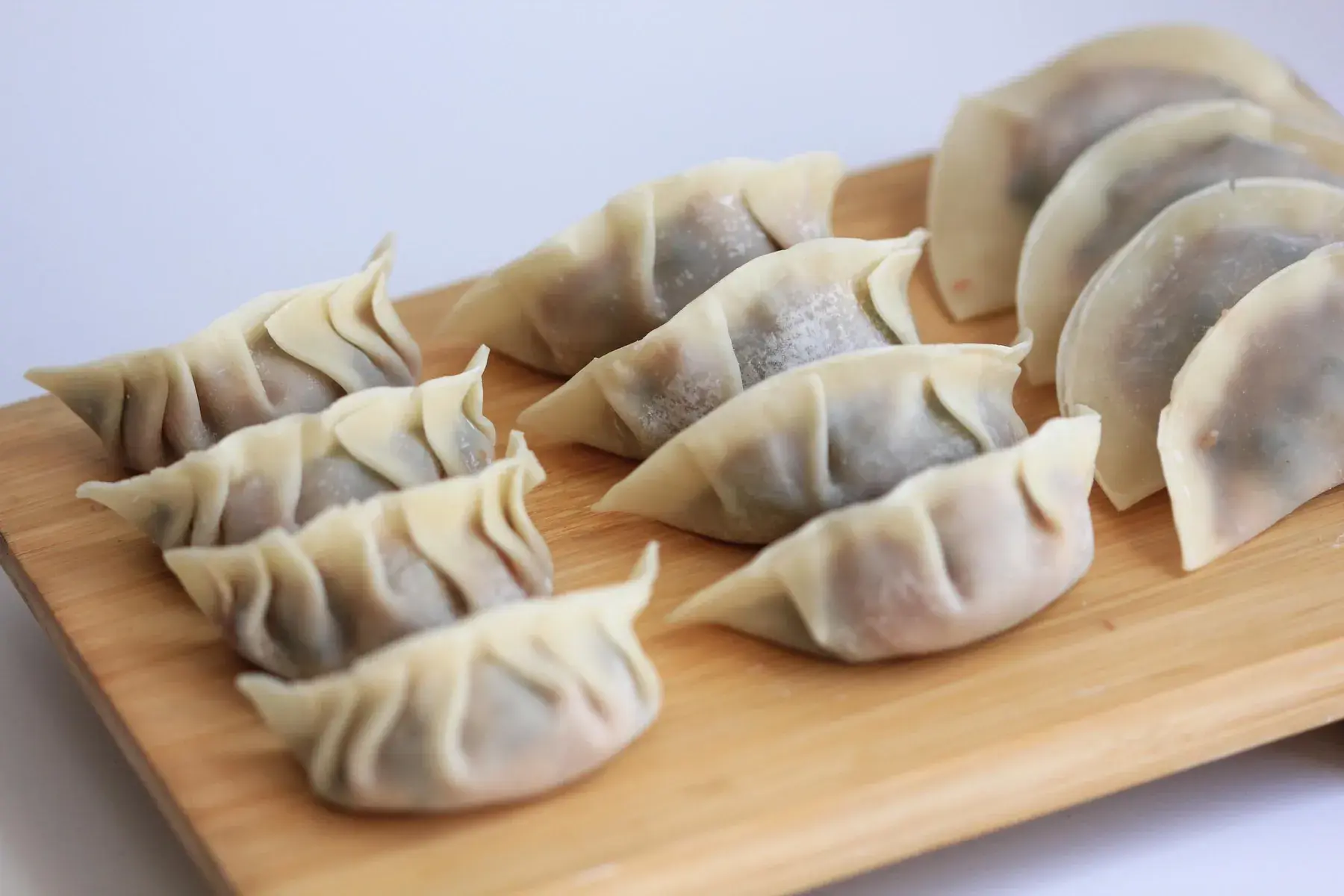 Réalisez trois sortes de raviolis asiatiques