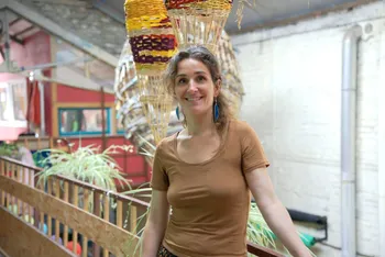 Diane : Vitrailliste à Lille