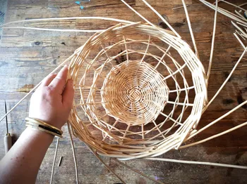 Créez un panier ajouré en osier à Lille