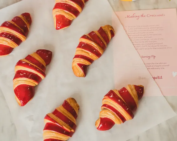 Réalisez vos croissants et pains au chocolat bicolores avec Lili et Chloé - Image n°5 - Wecandoo