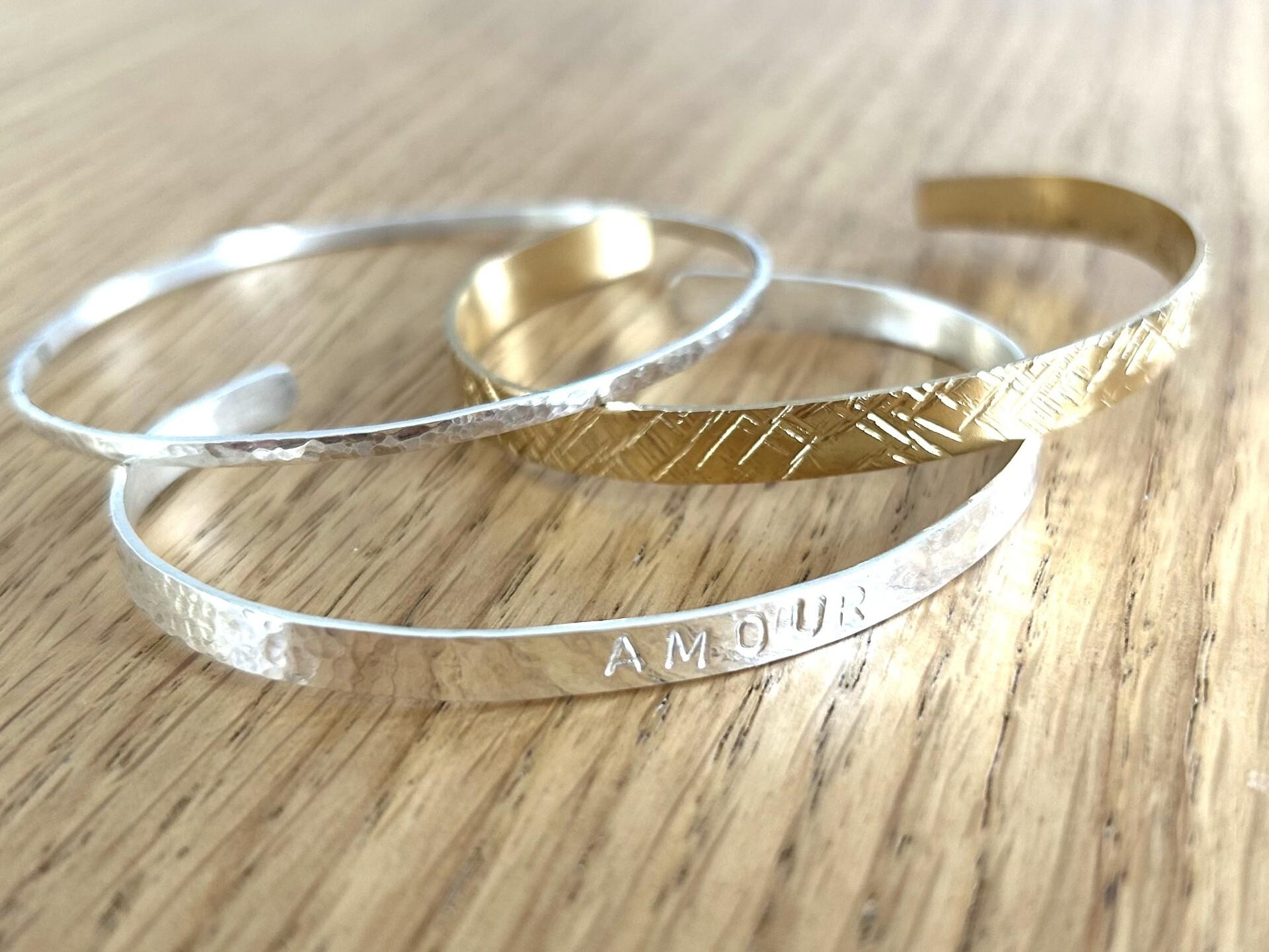 Atelier individuel - Créez votre bracelet en argent