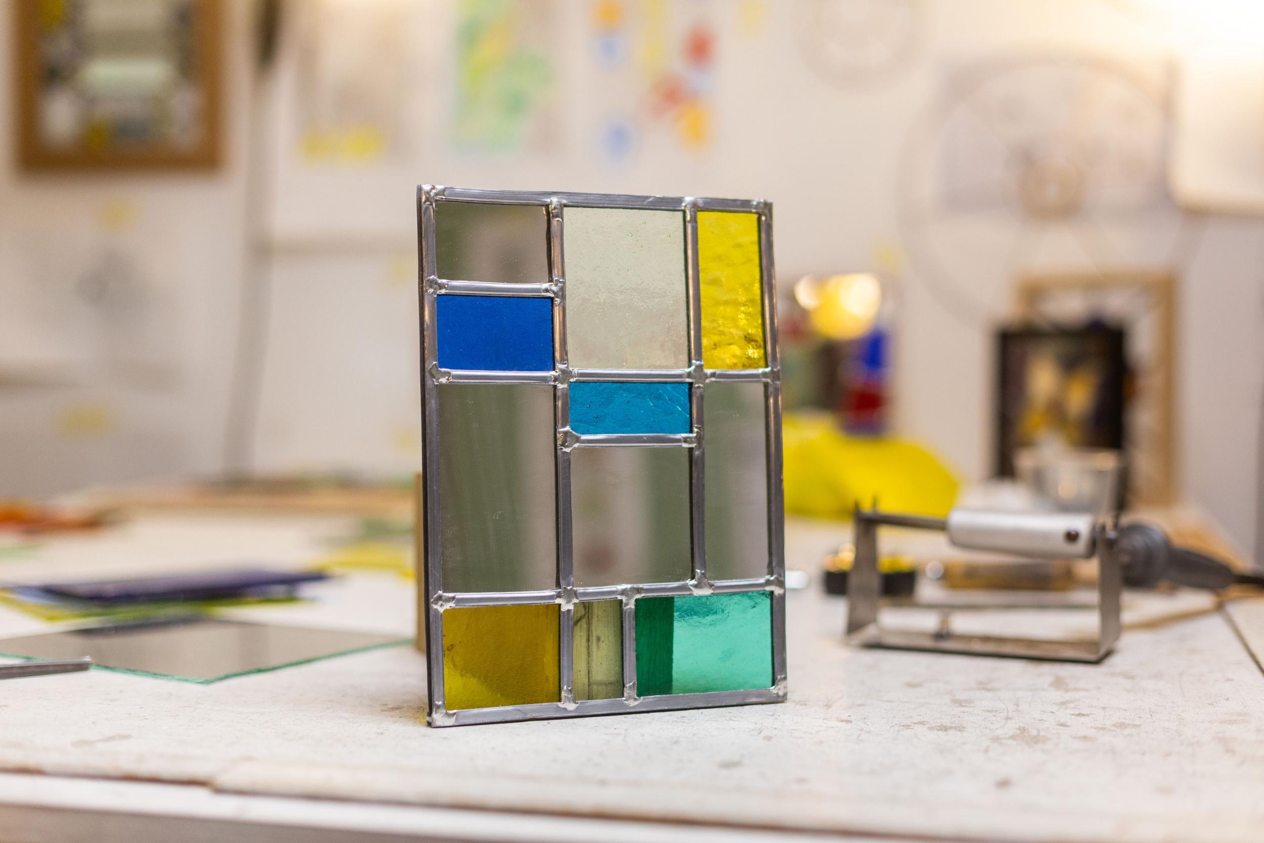 Fabriquez un vitrail traditionnel