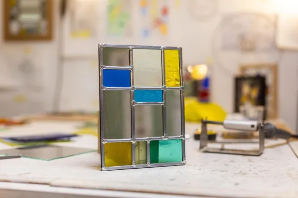 Fabriquez un vitrail traditionnel