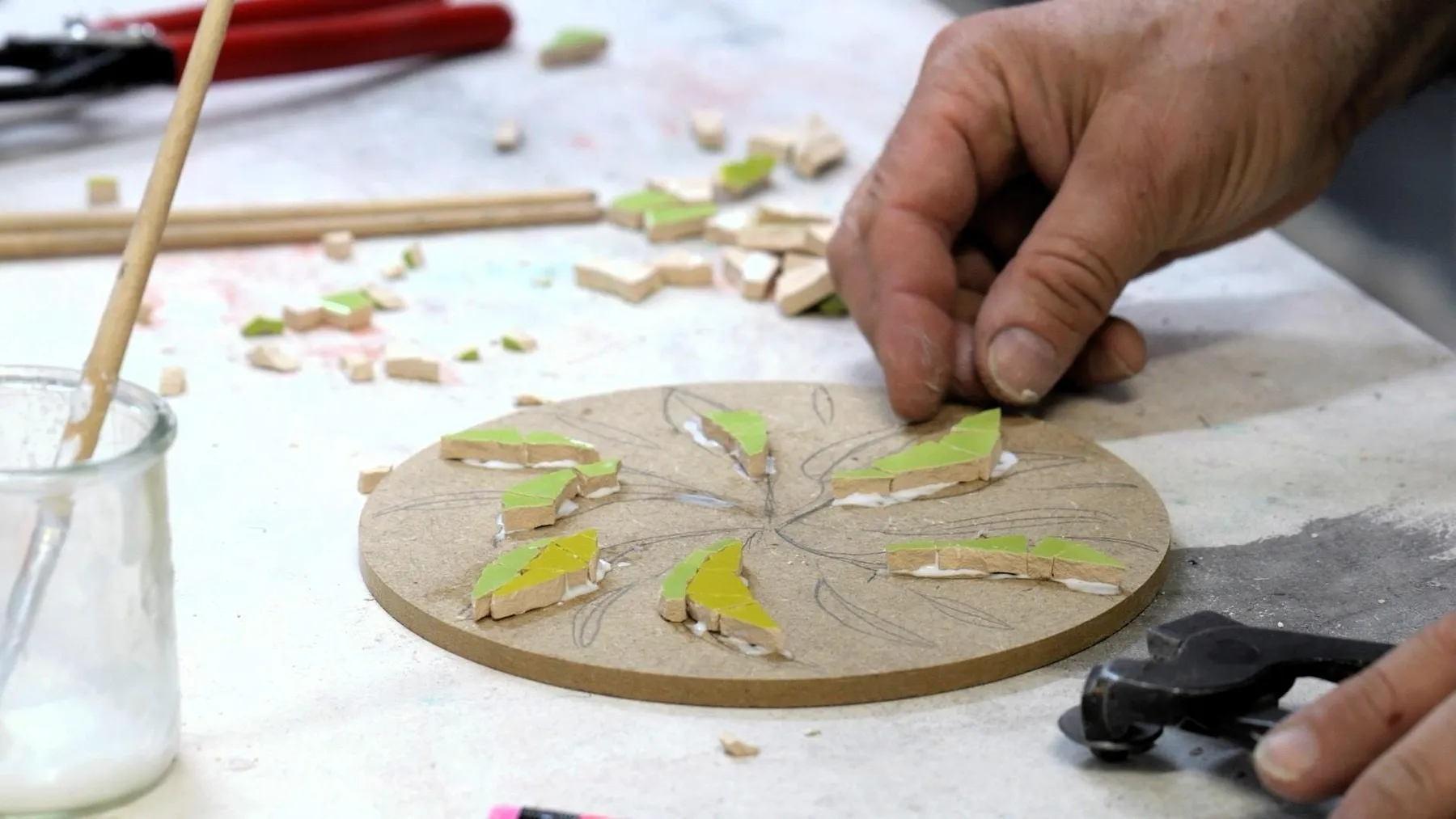 Réalisez votre oeuvre en mosaïque avec Xavier - Image n°2 - Wecandoo