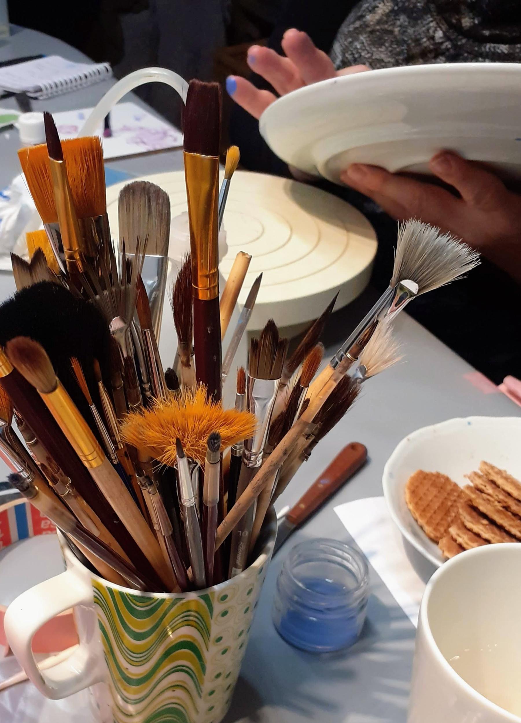 Initiez-vous au marbrage sur porcelaine - Afbeelding nr. 8 - Wecandoo