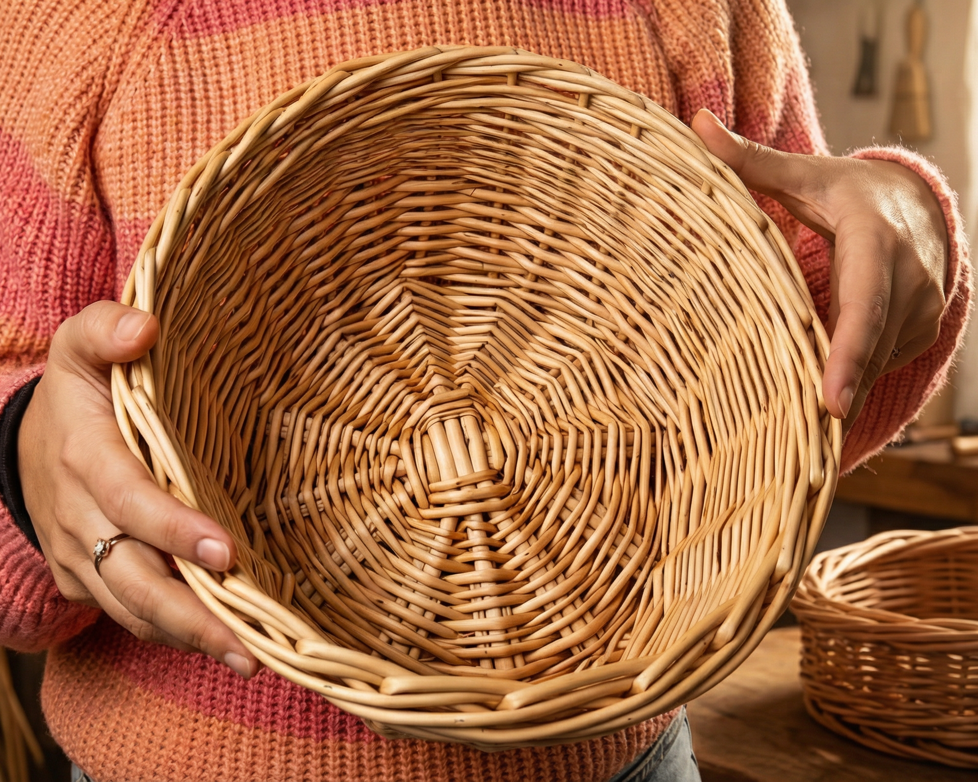 Fabriquez votre grande corbeille à fruits en vannerie - Afbeelding nr. 8 - Wecandoo