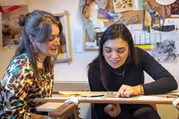 Réalisez votre cadre rond brodé sur métier à broder à Bordeaux