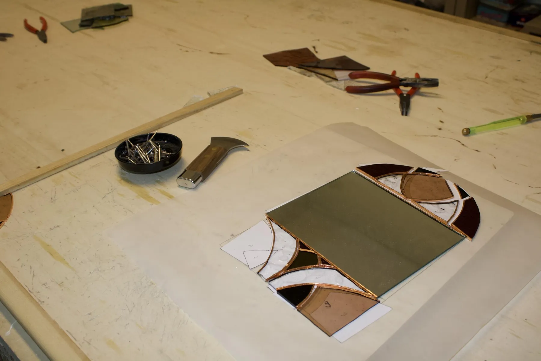 Créez votre miroir Tiffany avec Anael - Afbeelding nr. 4 - Wecandoo