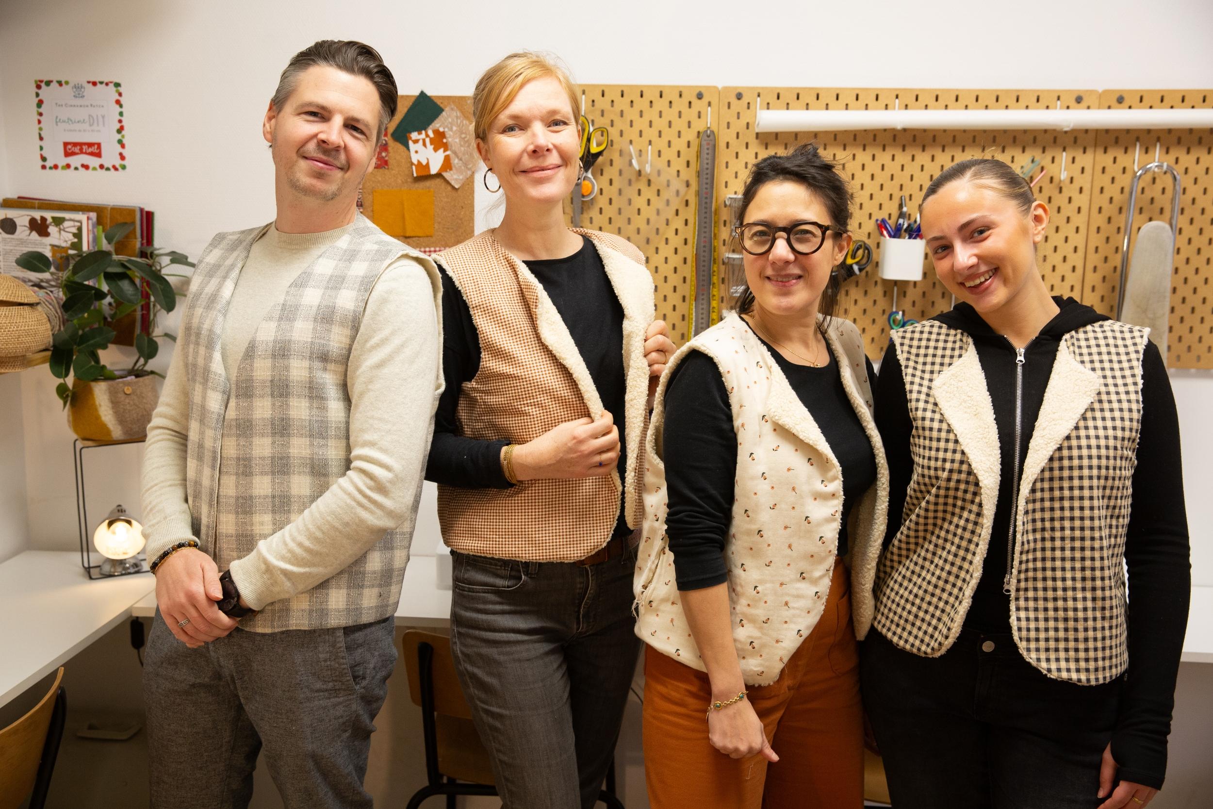 Confectionnez votre gilet de berger réversible avec Charlotte - Image n°2 - Wecandoo