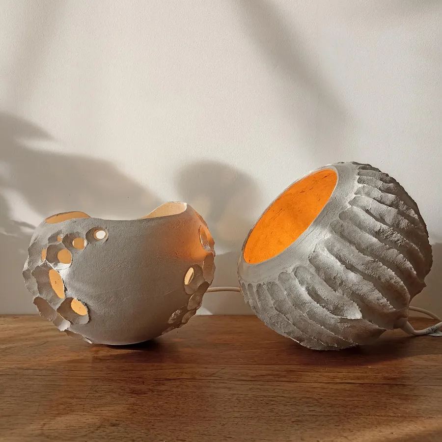 Fabriquez votre lampe design en béton avec Justine - Afbeelding nr. 1 - Wecandoo