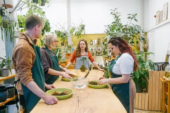 Réalisez vos terrariums en groupe