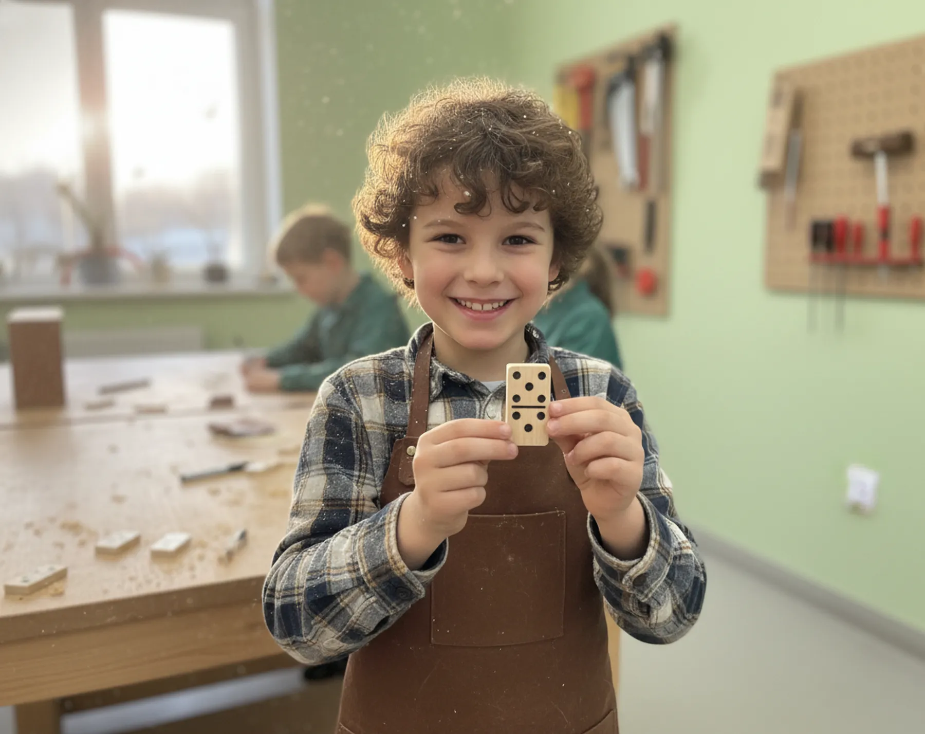 Réalise ton set de 28 dominos en bois avec Morgan, Nel et leur équipe - Image n°1 - Wecandoo