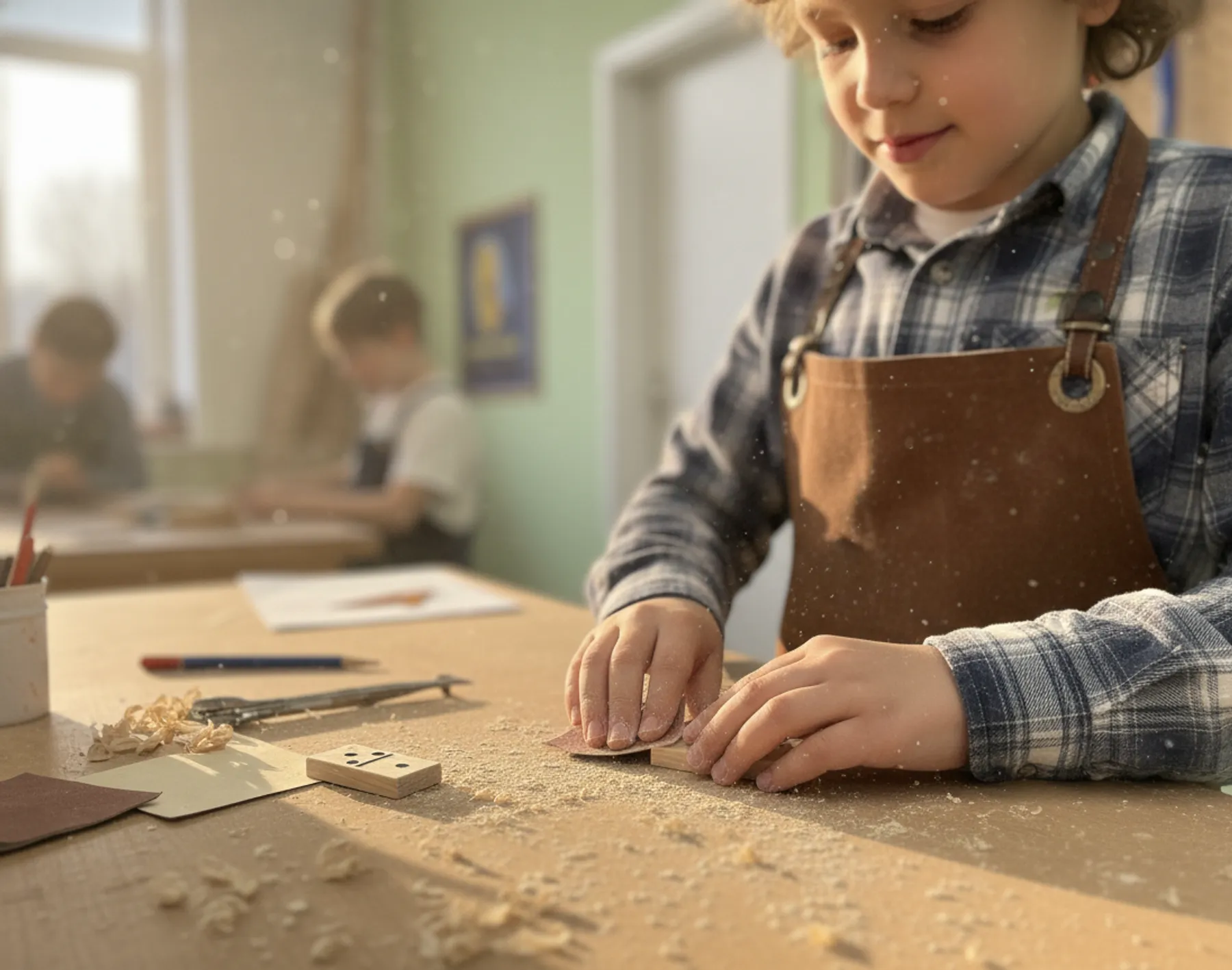 Réalisez votre set de dominos en duo avec votre enfant, accompagnés par Morgan, Nel et leur équipe - Image n°4 - Wecandoo