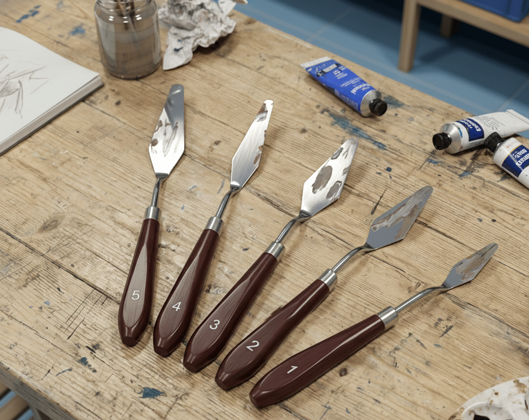 Réalise ta peinture au couteau avec Morgan, Nel et leur équipe - Image n°4 - Wecandoo