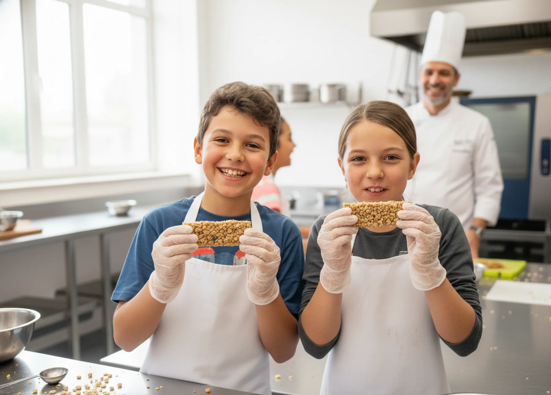 Réalise tes barres de céréales préférées avec Morgan, Nel et leur équipe - Afbeelding nr. 1 - Wecandoo