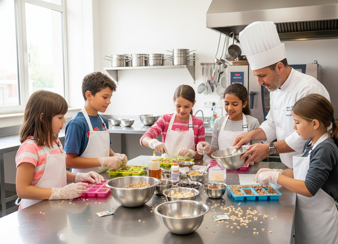 Réalisez vos barres de céréales en duo avec votre enfant, accompagnés de Morgan, Nel et leur équipe - Image n°6 - Wecandoo