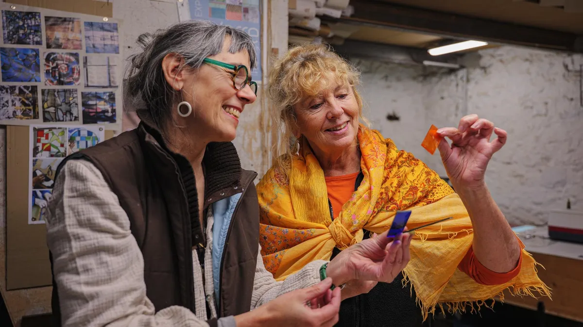 Découvrez le vitrail traditionnel sur un jour