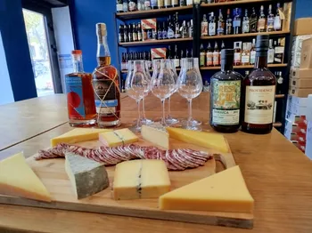 Dégustez quatre spiritueux avec César