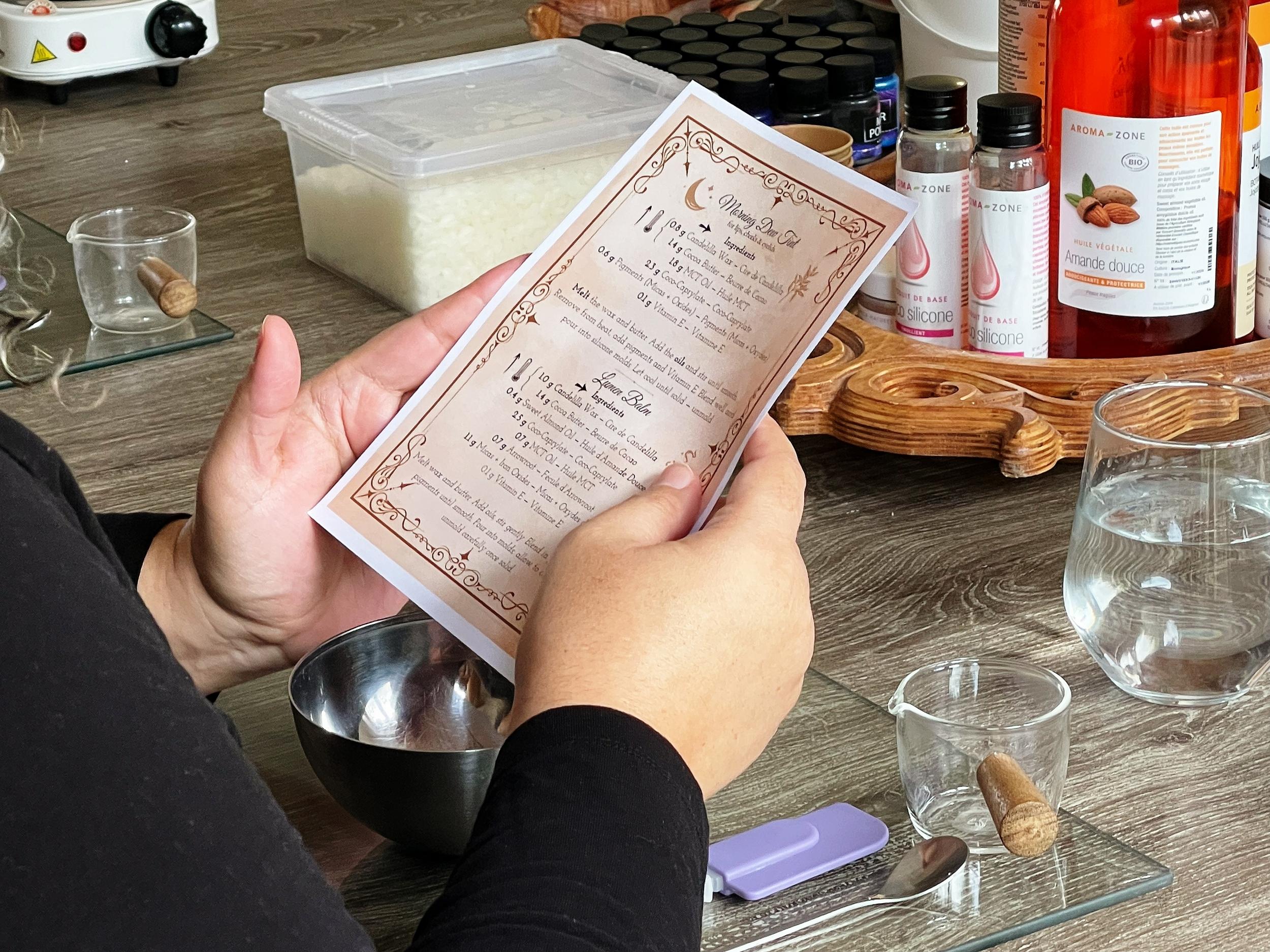 Créez votre set de maquillage solide naturel avec Luíza - Image n°3 - Wecandoo