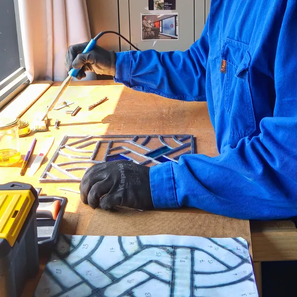 Créez votre miroir en vitrail