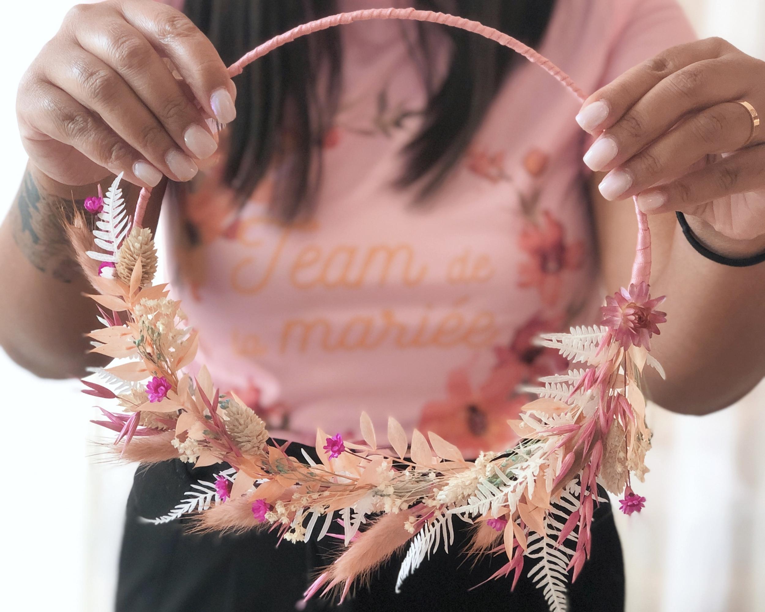 Réalisez votre couronne de fleurs séchées avec Amandine - Image n°2 - Wecandoo