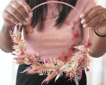 Réalisez votre couronne de fleurs séchées à Strasbourg