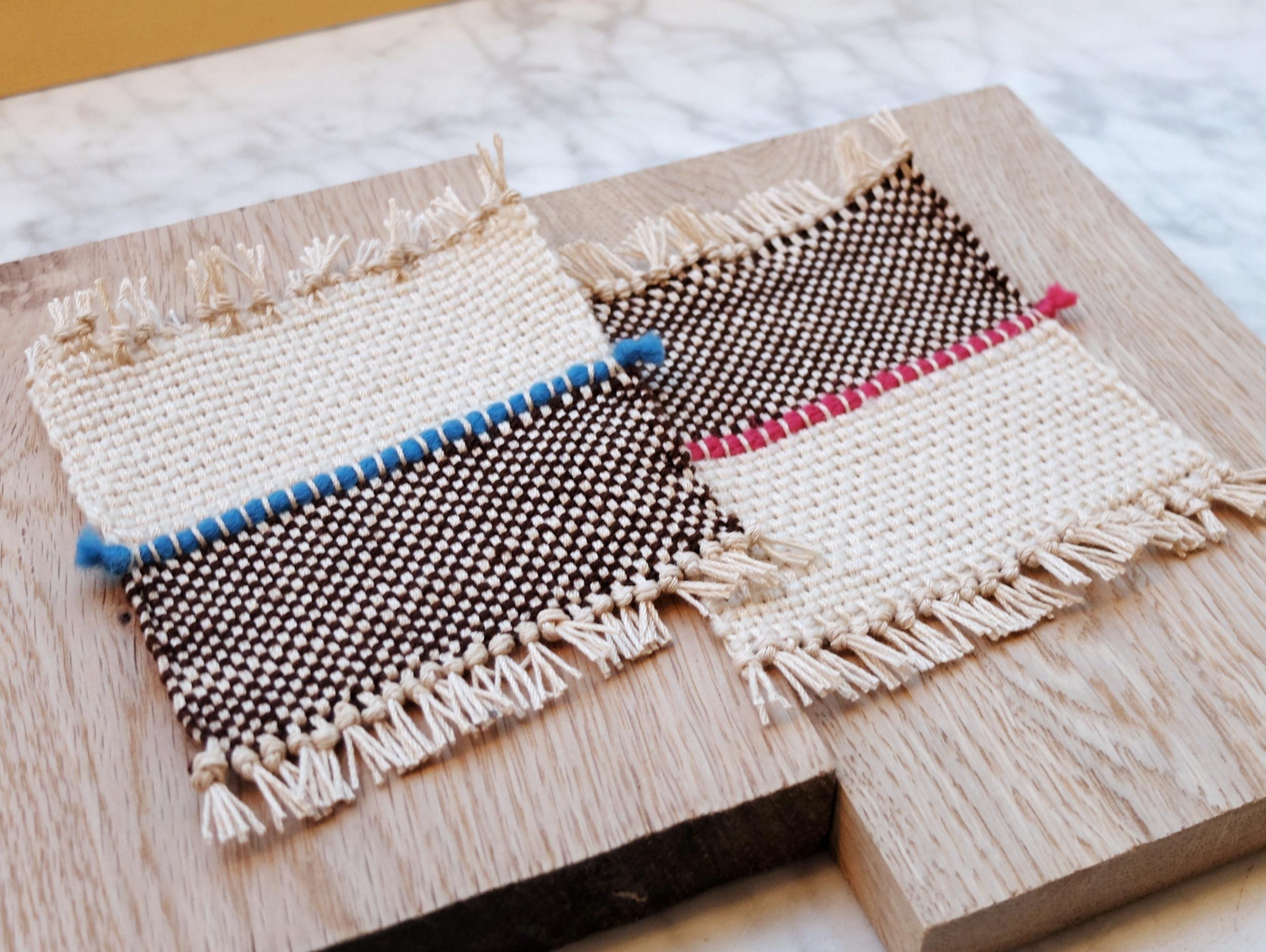 Tissez votre set de dessous de verre avec Coline et Maude - Image n°6 - Wecandoo