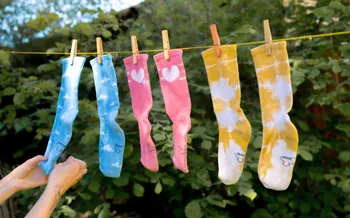 Teintez votre paire de chaussettes