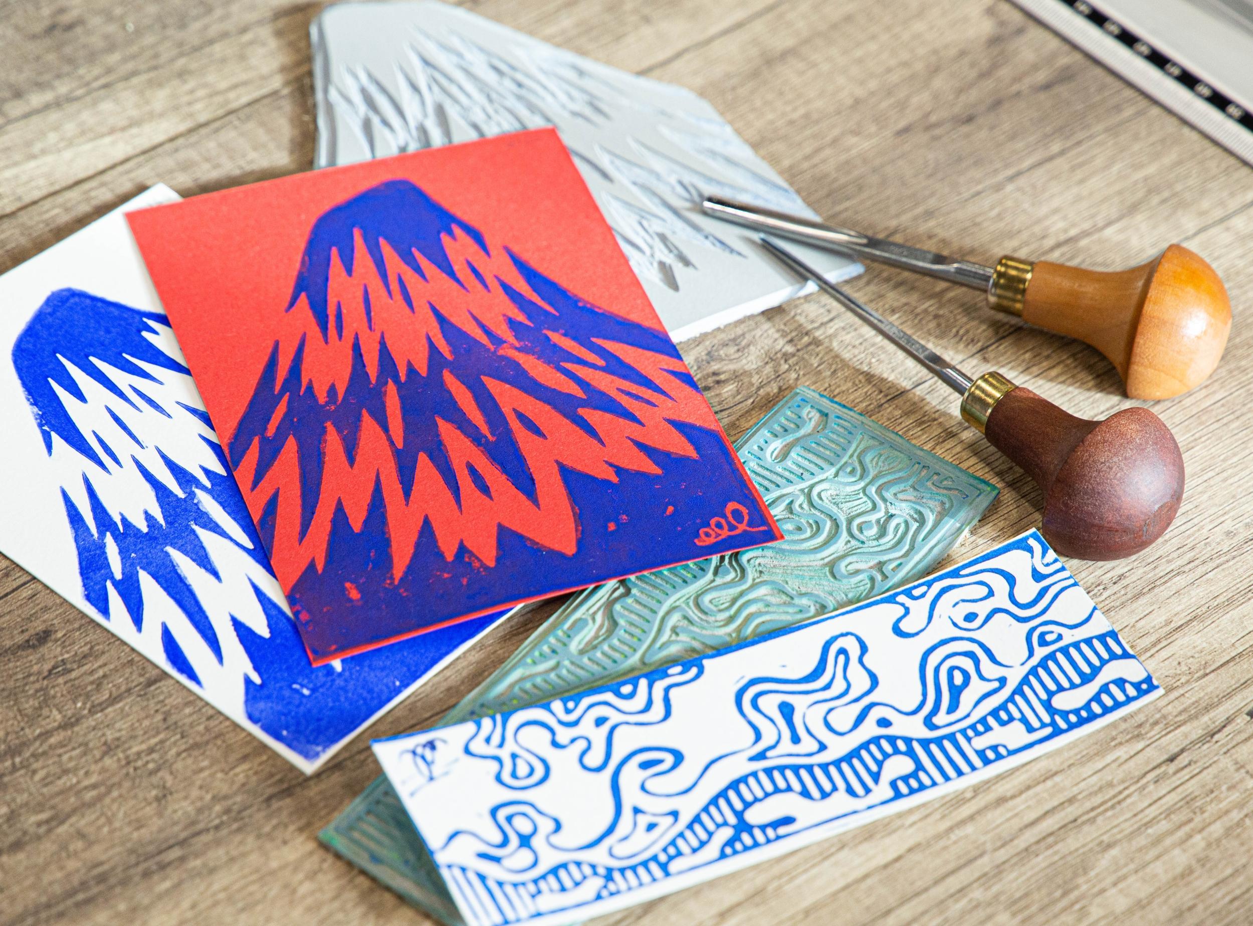 Initiez-vous à la linogravure avec Edwige - Image n°3 - Wecandoo