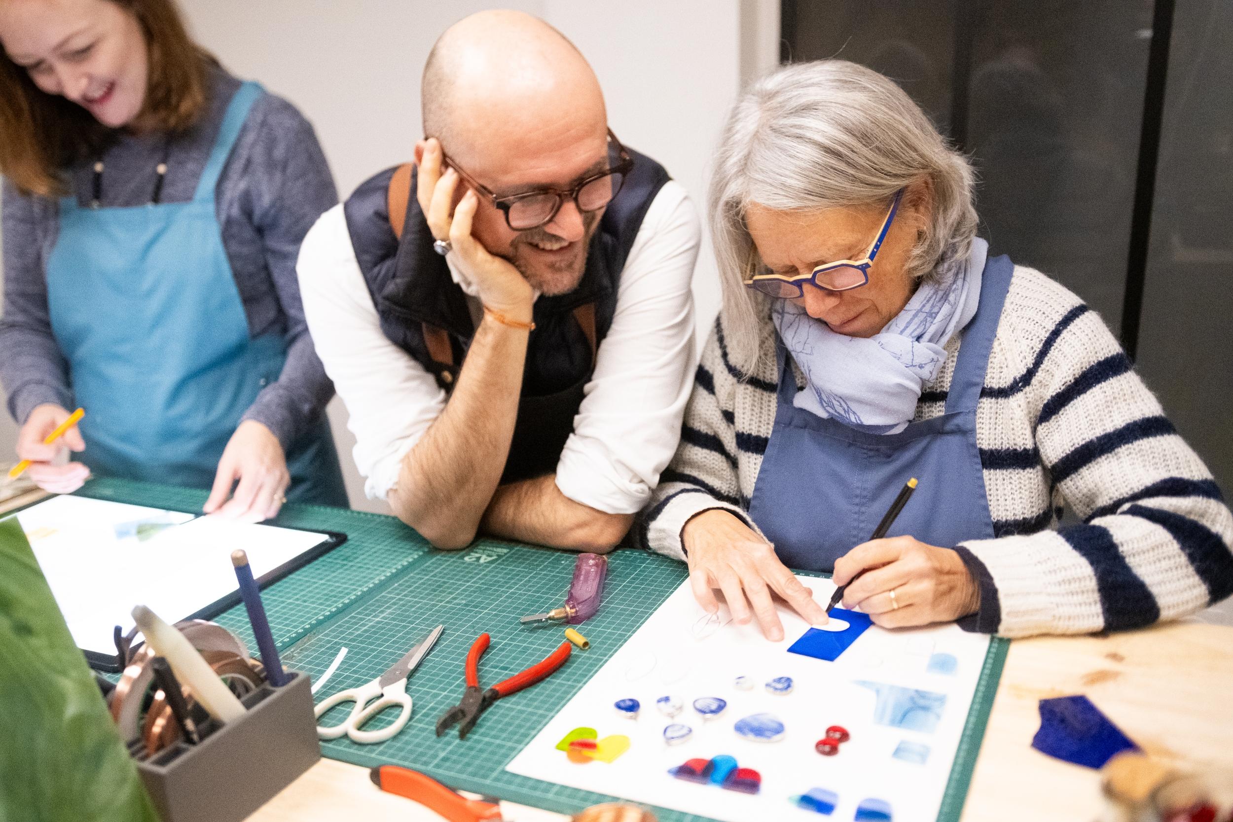 Créez votre photophore en vitrail avec Luis - Image n°4 - Wecandoo