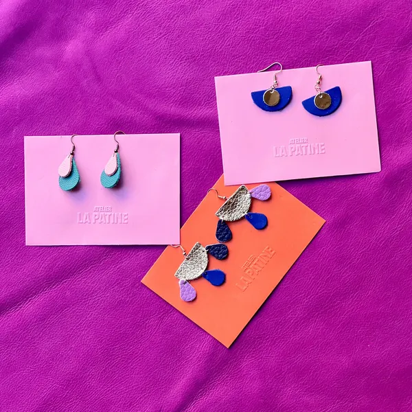 Créez vos paires de boucles d'oreilles en cuir avec Diane et son équipe - Image n°1 - Wecandoo