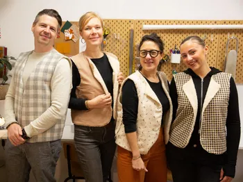 Confectionnez votre gilet de berger réversible