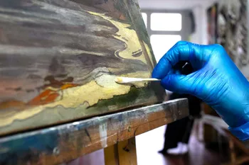 Restaurez votre tableau en deux session !