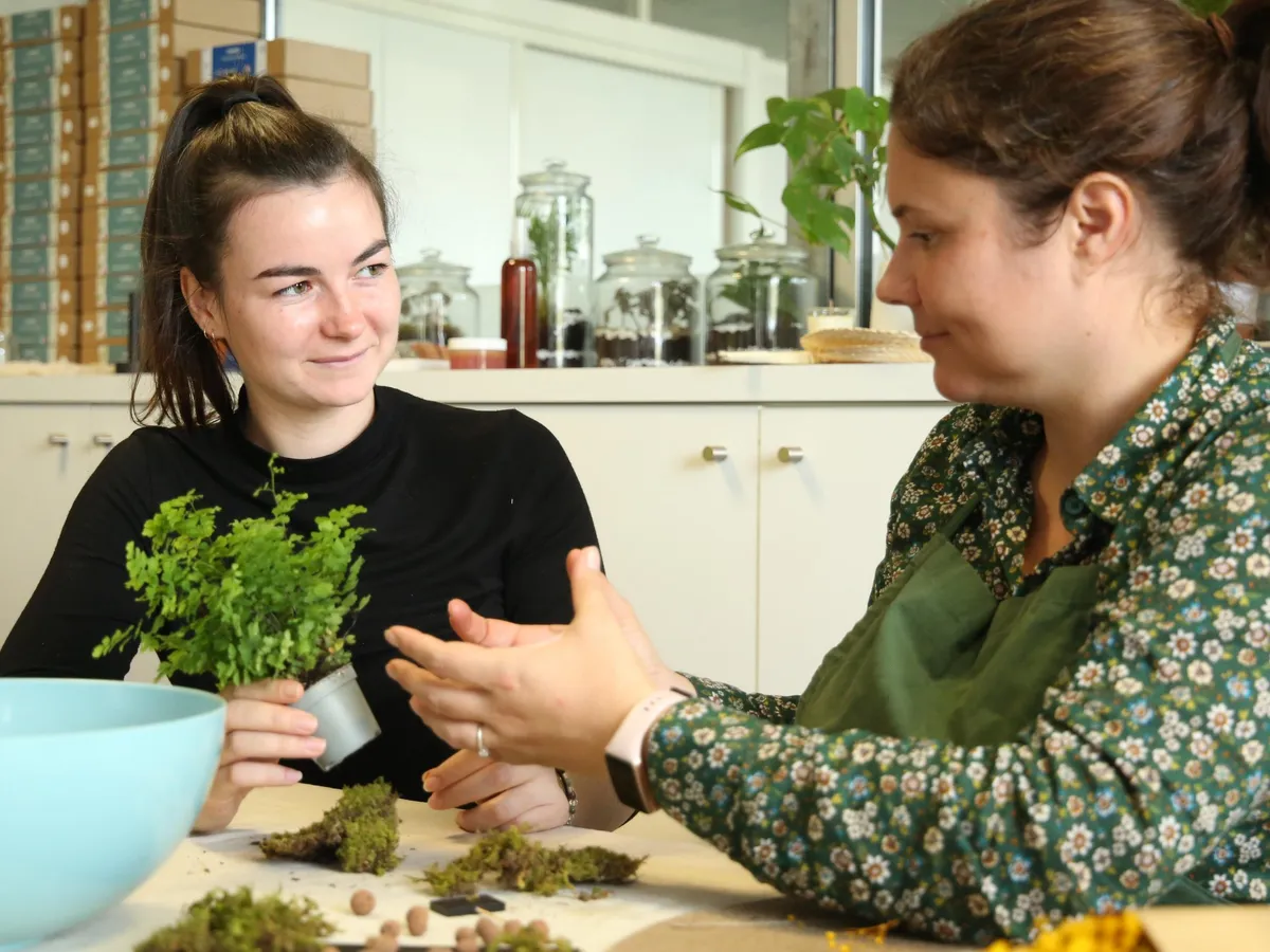 Créez vos kokédamas en équipe