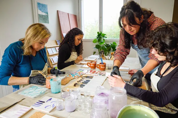 Approfondissez votre technique de décor d'azulejos sur une journée avec Céline - Afbeelding nr. 4 - Wecandoo