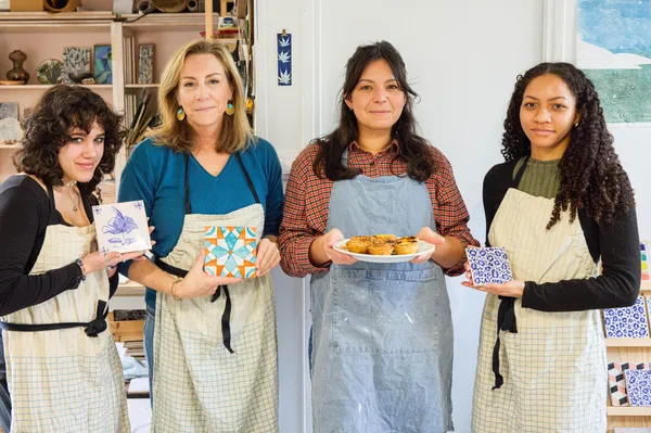 Approfondissez votre technique de décor d'azulejos sur une journée avec Céline - Afbeelding nr. 3 - Wecandoo