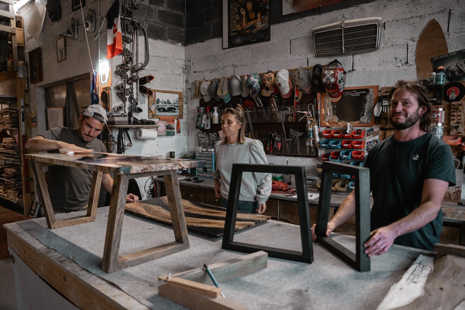 Réalisez votre table basse design en résine époxy avec Anael - 2J - Image n°4 - Wecandoo