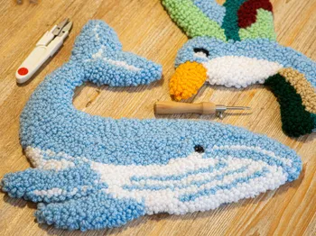 Initiez vous à la technique du punch needle