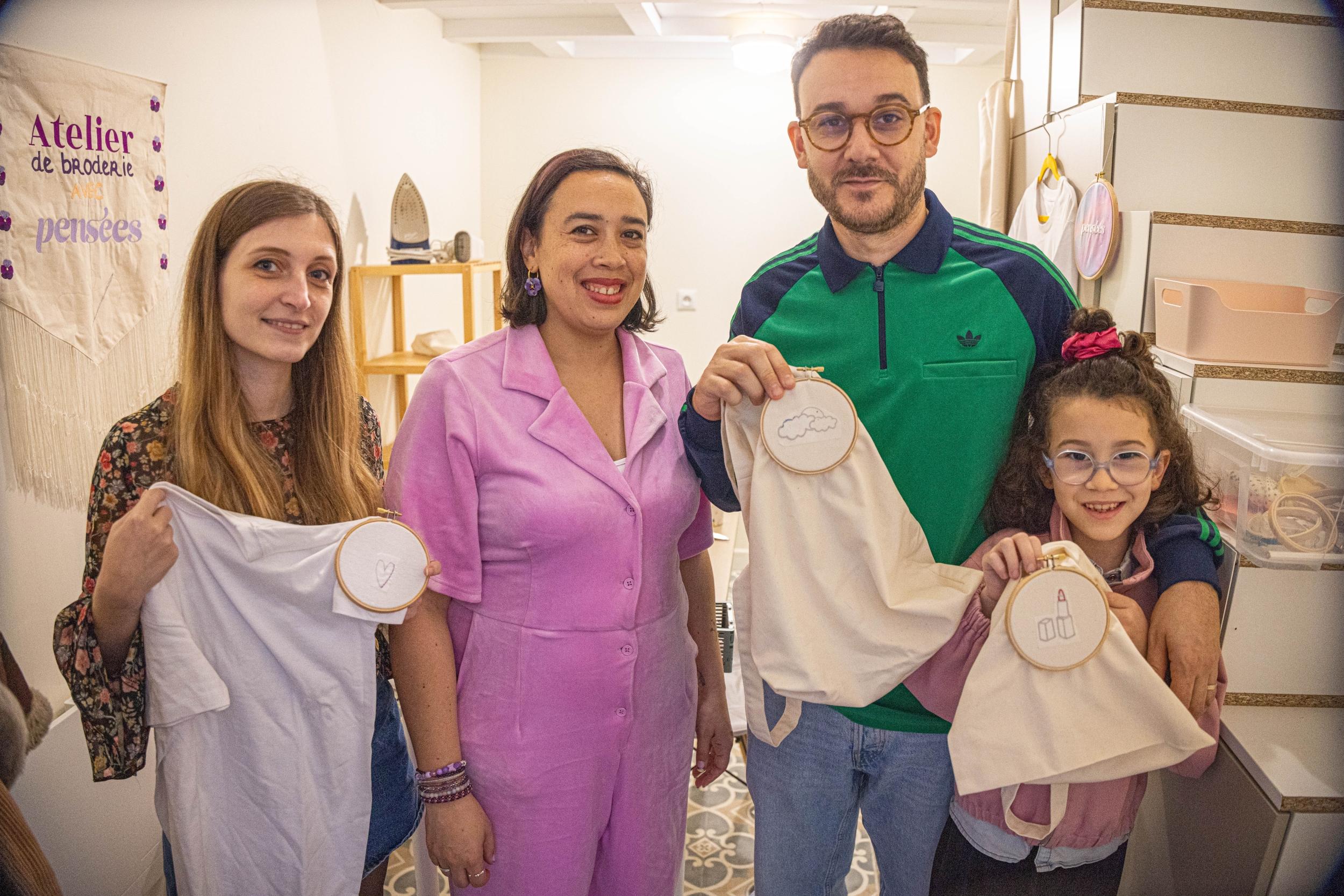 Découvrez la broderie en duo avec votre enfant, accompagnés par Tiana - Image n°3 - Wecandoo