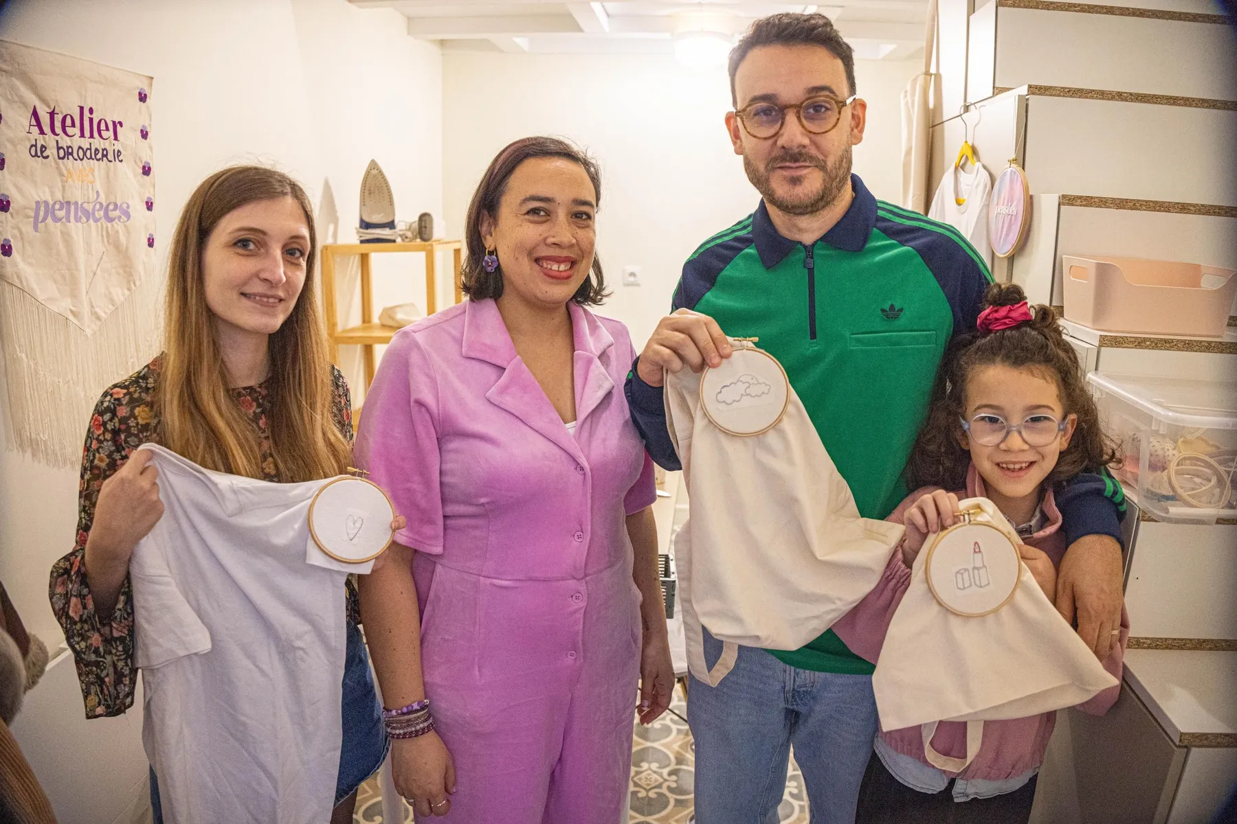 Découvrez la broderie en duo avec votre enfant, accompagnés par Tiana - Image n°3 - Wecandoo