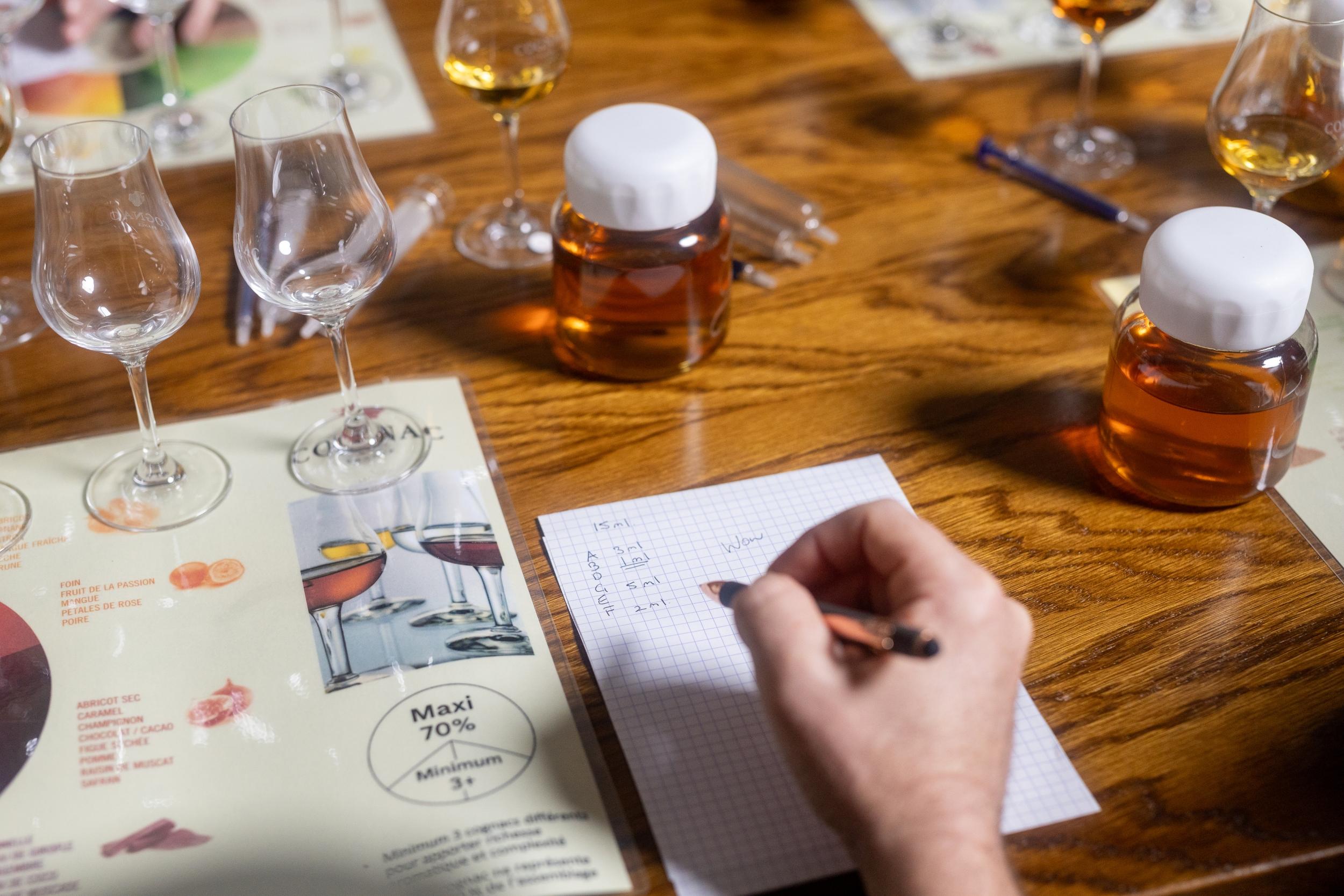 Assemblez votre bouteille de cognac