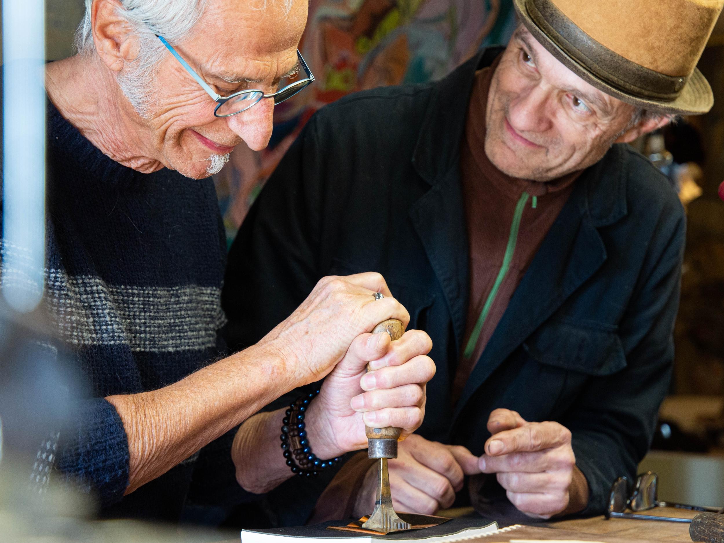Reliez votre carnet marbré avec Sylvain - Afbeelding nr. 6 - Wecandoo
