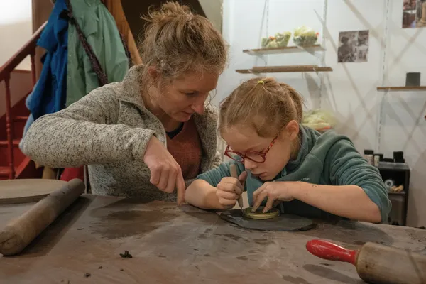 Réalisez votre set à dessert avec votre enfant