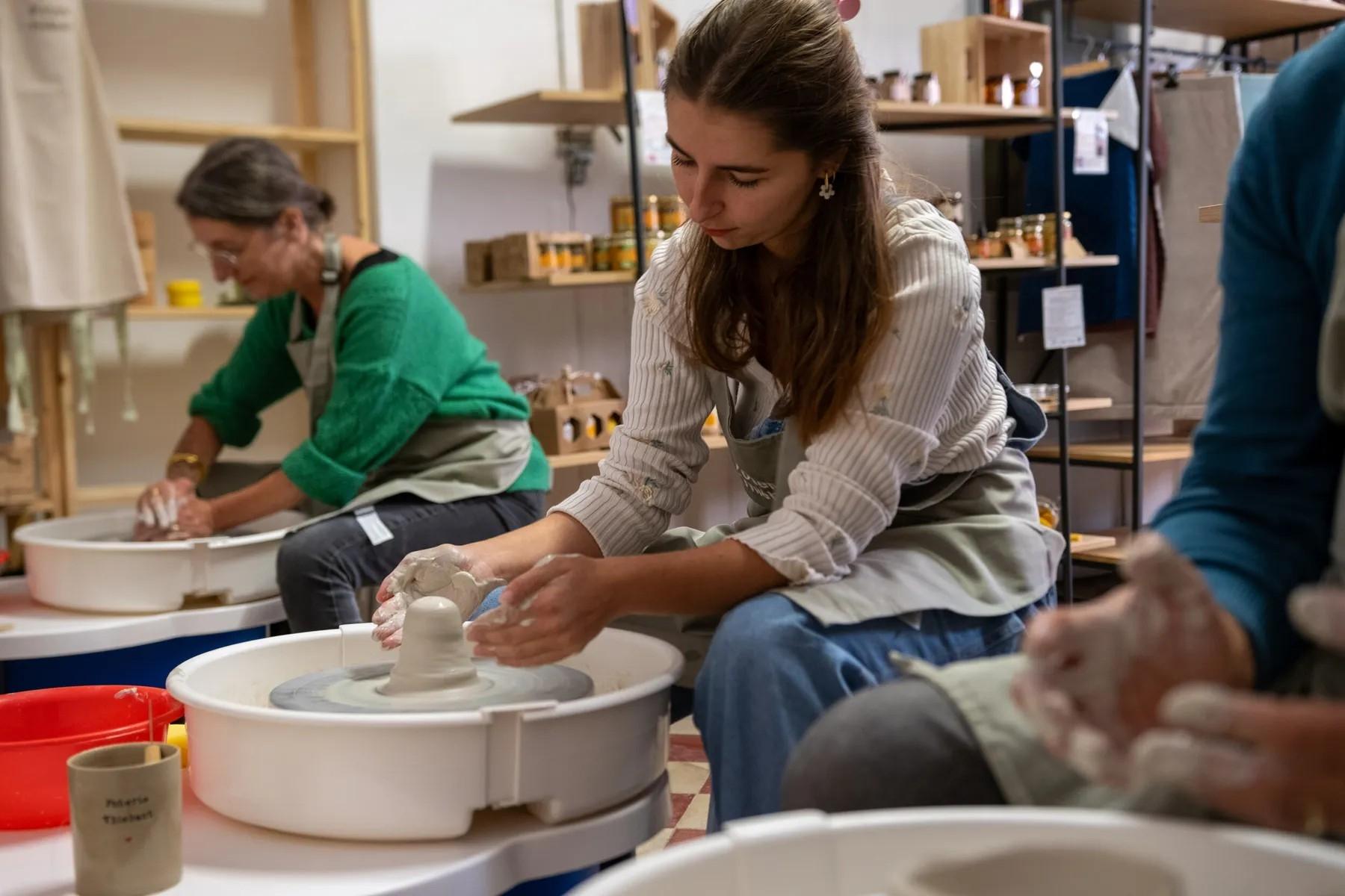 Initiez-vous au tour de potier