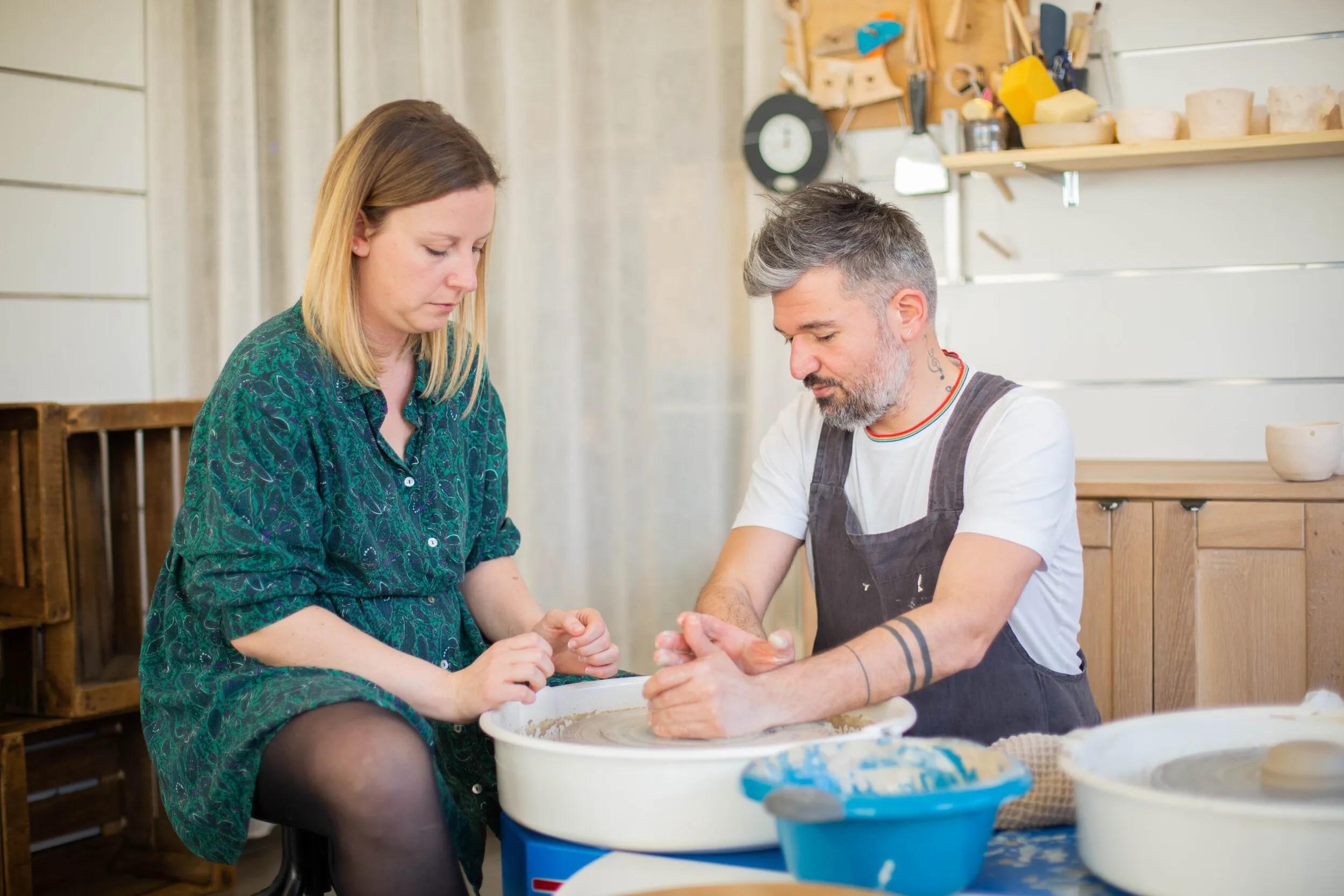 Initiez-vous au tour de potier