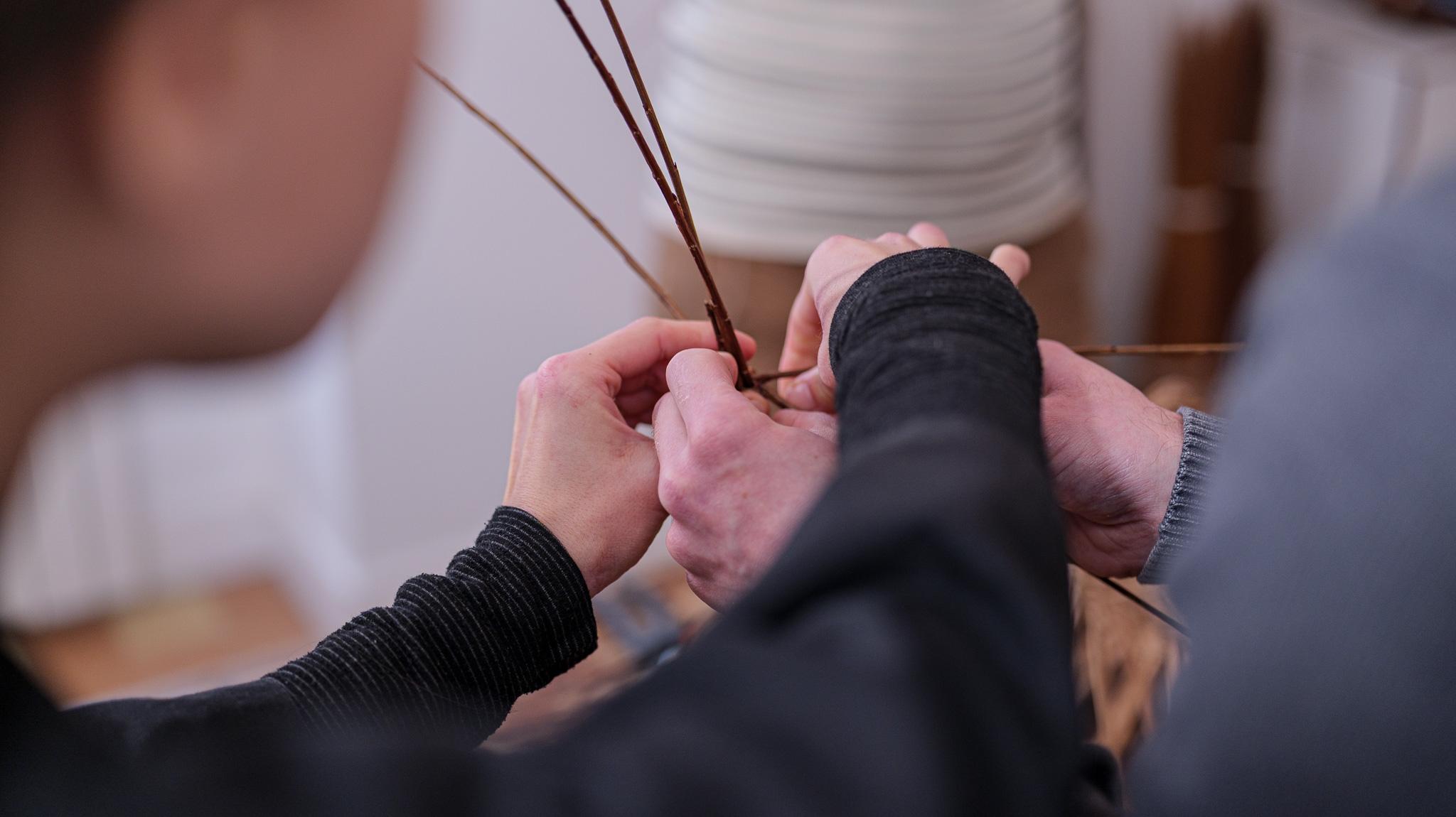 Créez une sculpture de papillons et libellules en osier avec Lucie - Image n°6 - Wecandoo