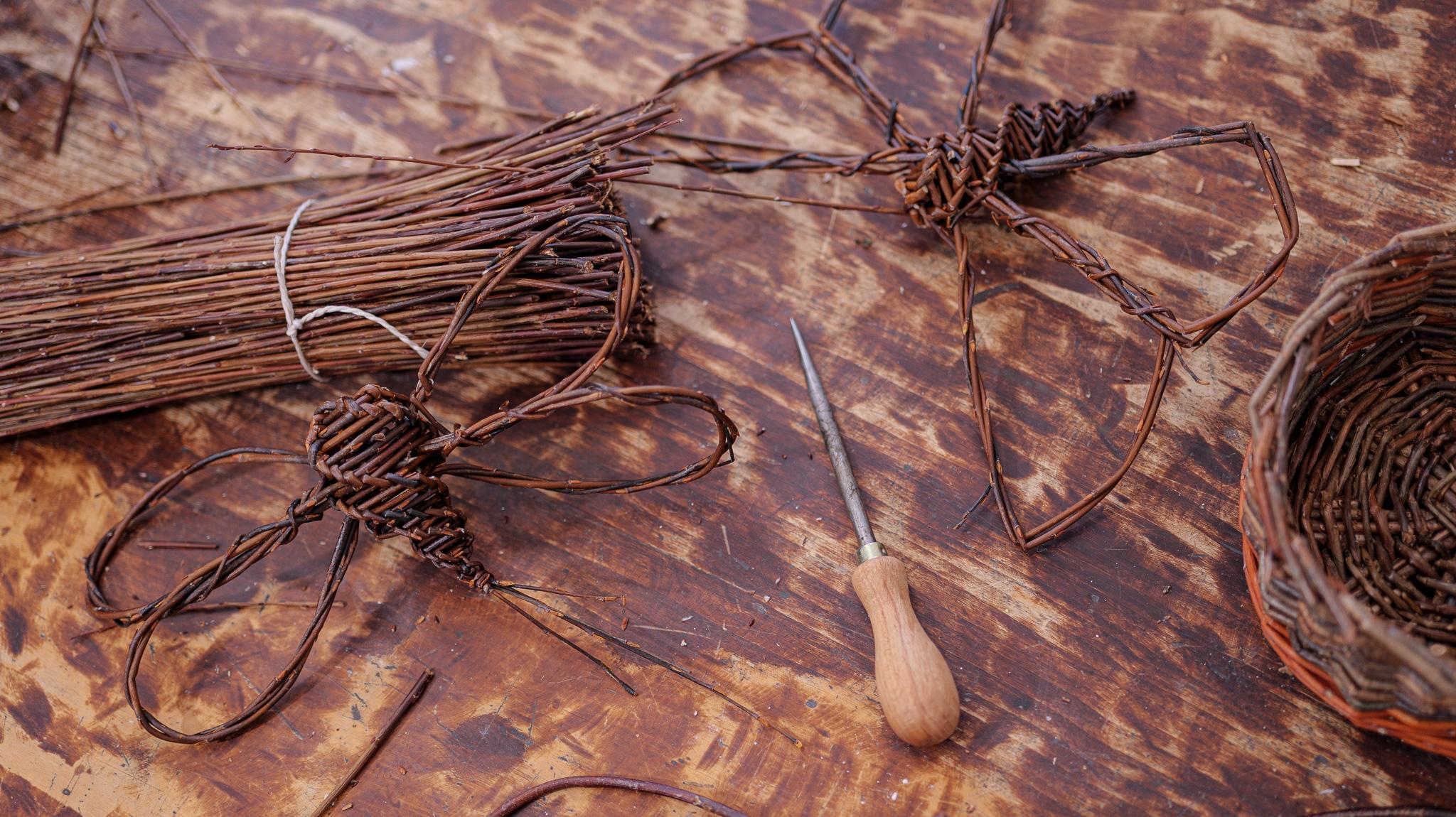 Créez une sculpture de papillons et libellules en osier avec Lucie - Image n°5 - Wecandoo