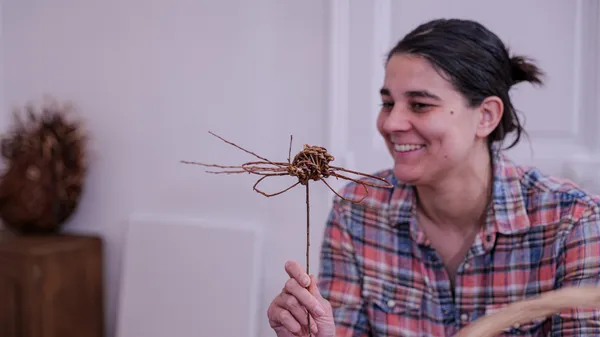 Créez une sculpture de papillons et libellules en osier avec Lucie - Image n°4 - Wecandoo