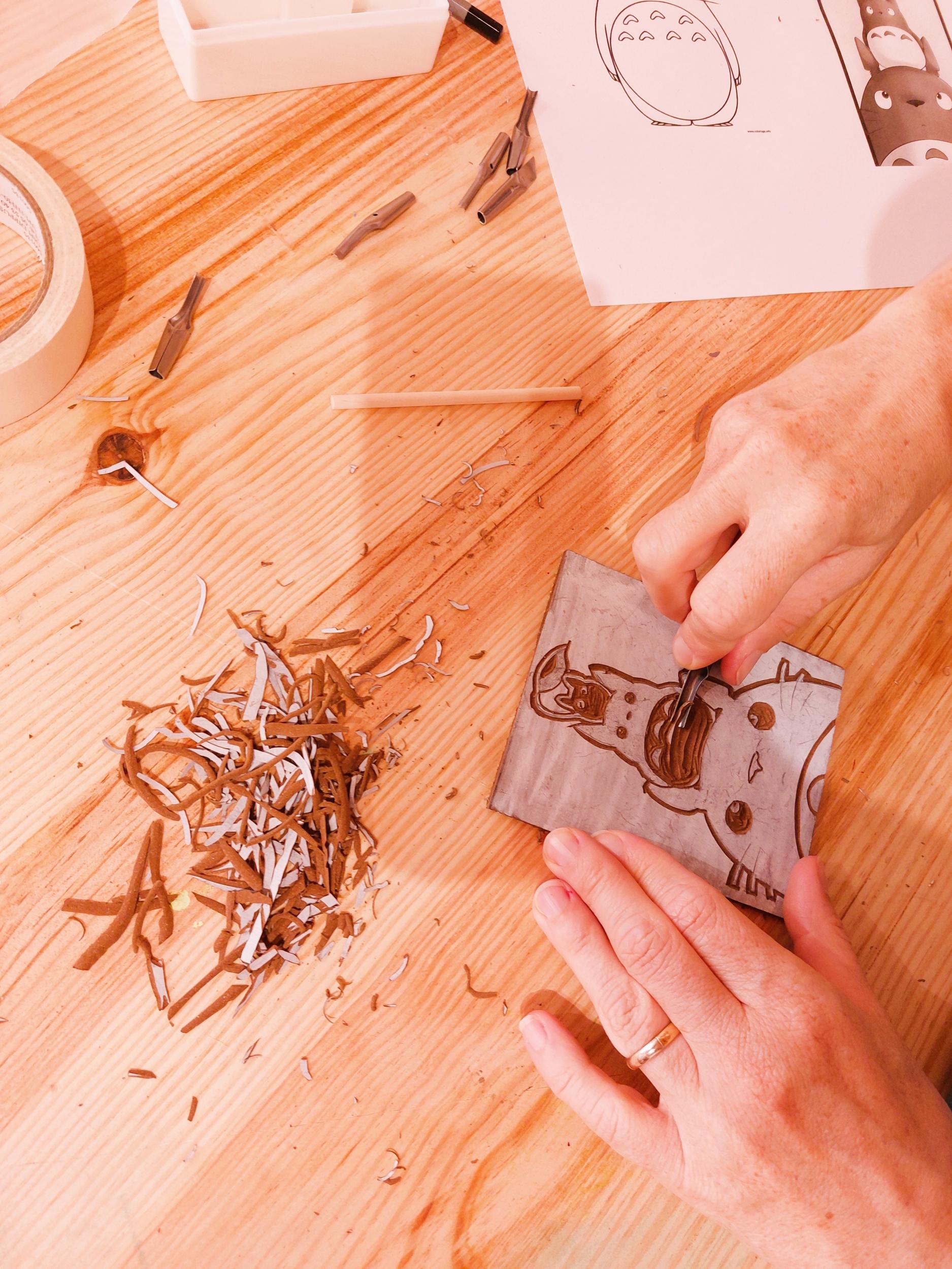 Initiez-vous à la linogravure avec Hortense - Image n°9 - Wecandoo