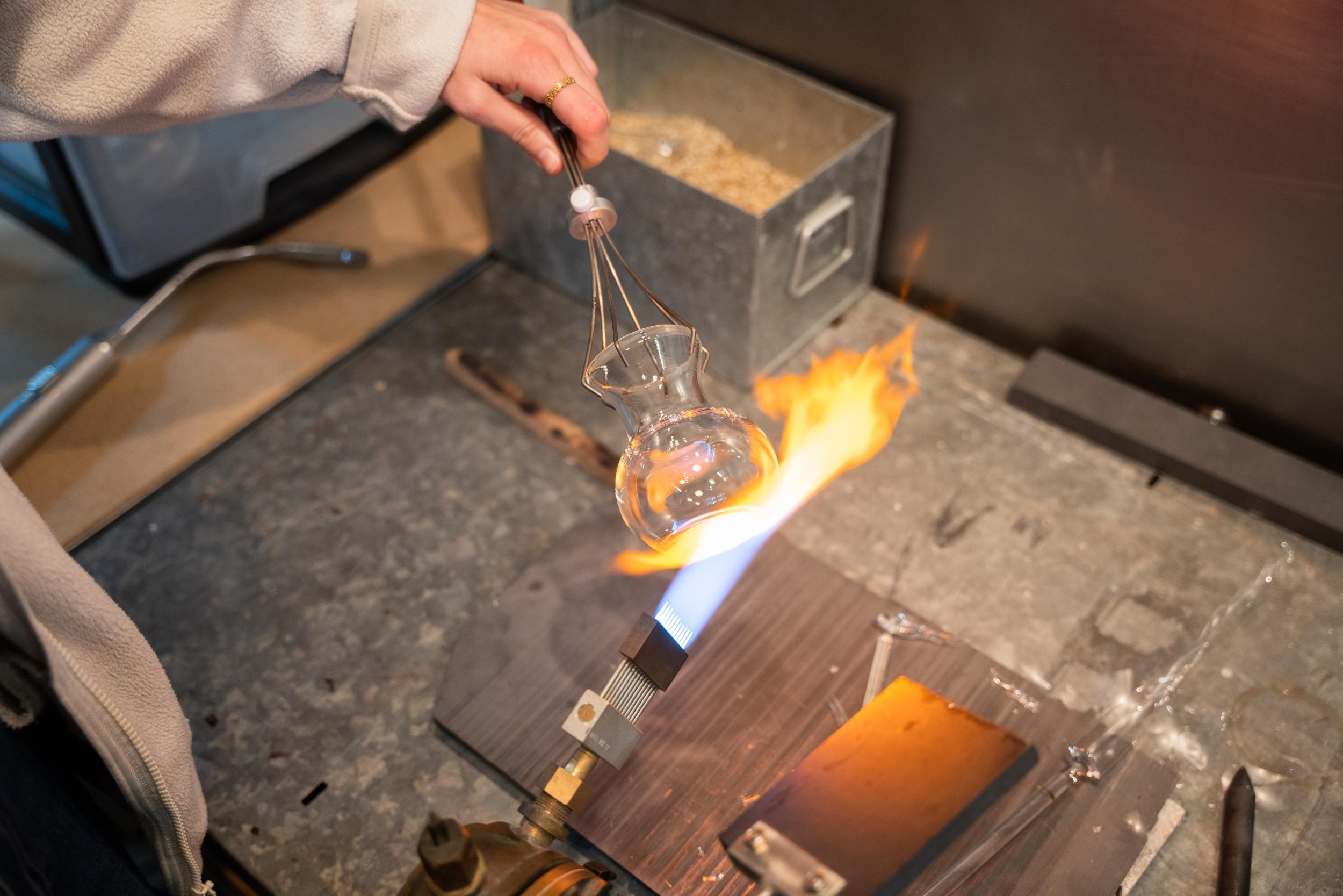 Soufflez votre verre au chalumeau à Montpellier